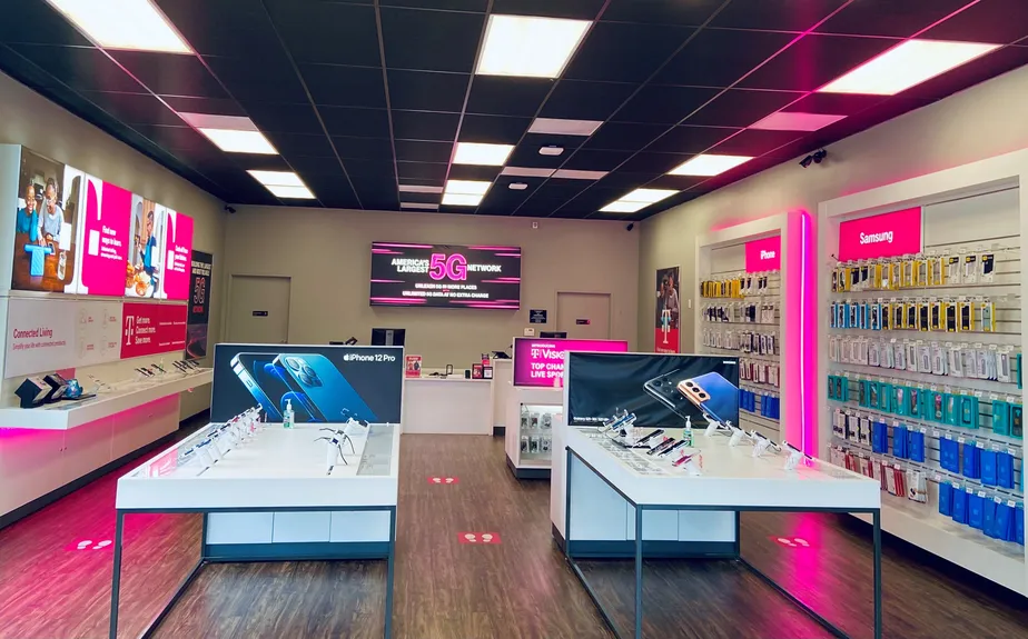  Interior photo of T-Mobile Store at Cesar E Chavez & Halsey, Portland, OR 