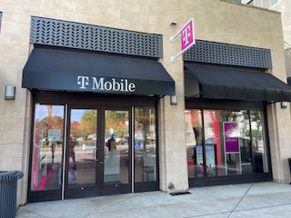 Exterior photo of T-Mobile Store at Newell & Main, Walnut Creek, CA