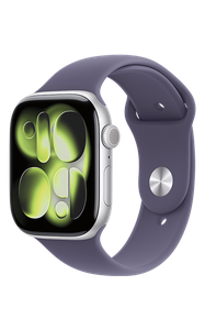 携帯電話/スマホ Apple Watch11 Apple Watch Series 11 (GPS + Cellularモ‍デ‍ル) - 46mmシルバー