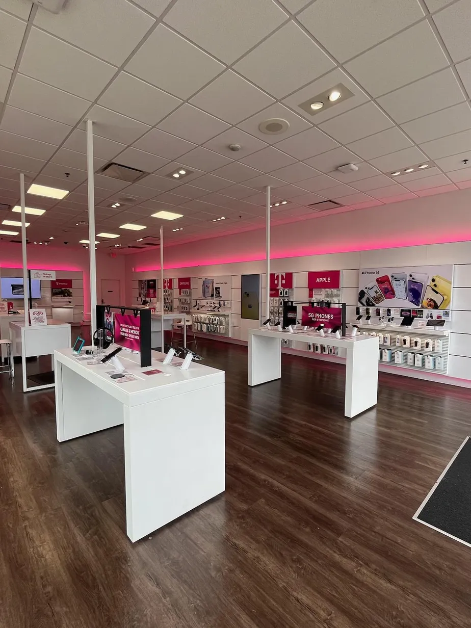 Interior photo of T-Mobile Store at Bardstown Rd at Bashford Manor, Louisville, KY