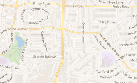 map of 2918 Beltline Rd Irving, TX 75062