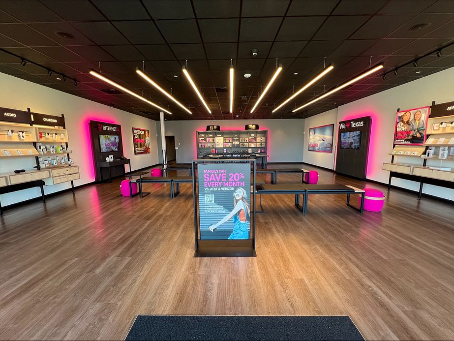Interior photo of T-Mobile Store at Hwy 146 & N Main St, Liberty, TX
