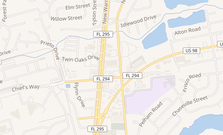 map of 120 Chiefs Way Suite 5 Pensacola, FL 32507