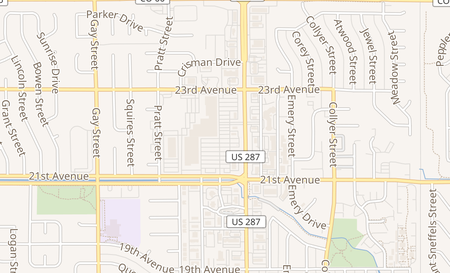 map of 2255 Main St, Ste 111 Longmont, CO 80501