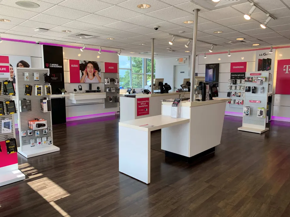 Interior photo of T-Mobile Store at New Bern Ave & Trawick Rd, Raleigh, NC