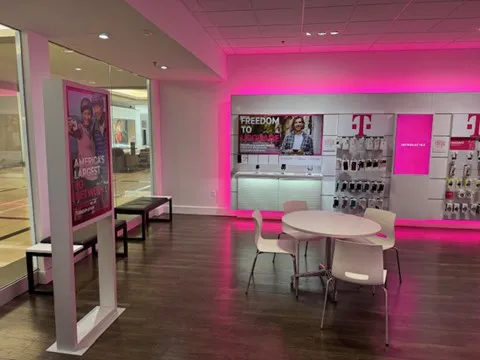  Interior photo of T-Mobile Store at Quaker Bridge Mall, Lawrence Township, NJ 