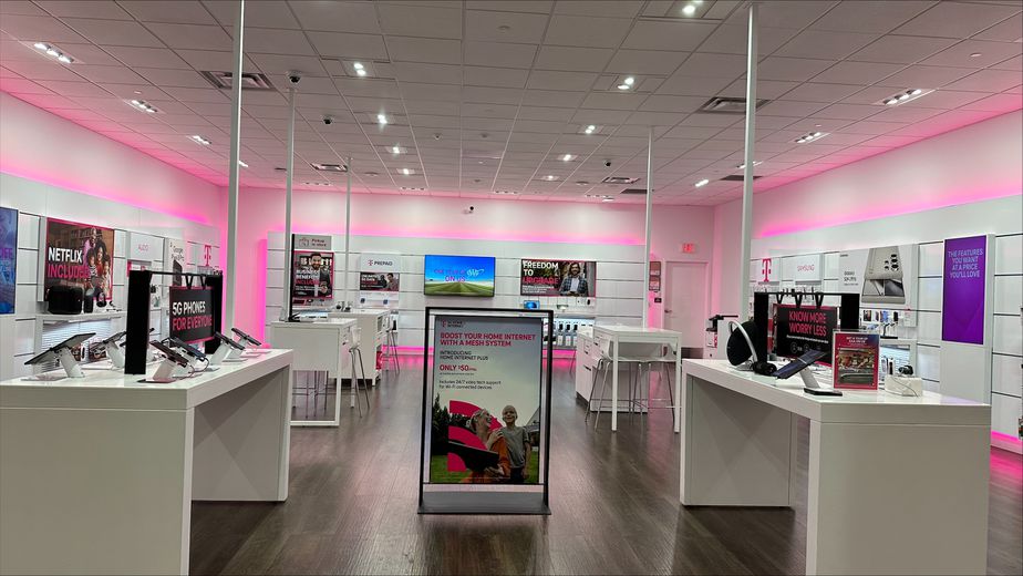 Interior photo of T-Mobile Store at Serramonte Center, Daly City, CA