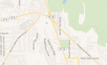 map of 765 North Bluff, Ste A St George, UT 84770