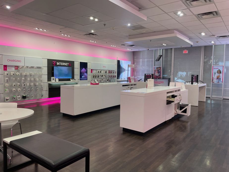 Interior photo of T-Mobile Store at Wilshire Blvd & Vermont, Los Angeles, CA