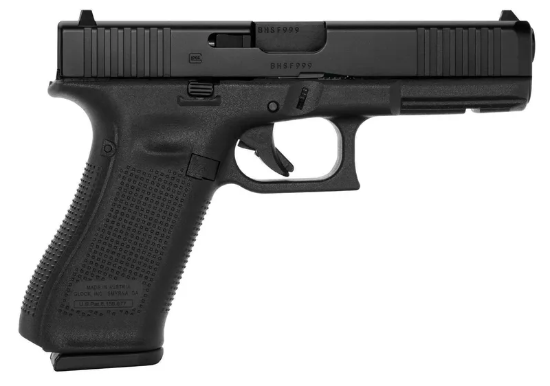 Glock 17 Gen5 9mm 17rd 4.49" Pistol w/ Front Serrations PA175S203 - Glock