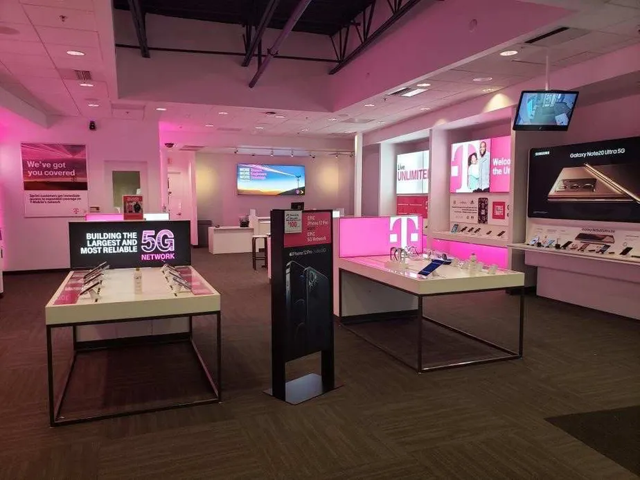 Interior photo of T-Mobile Store at Prairie Center Dr & Flying Cloud Dr, Eden Prairie, MN