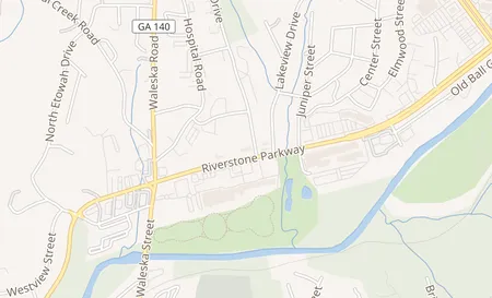 map of 231 Riverstone Pkwy Ste 104 Canton, GA 30114