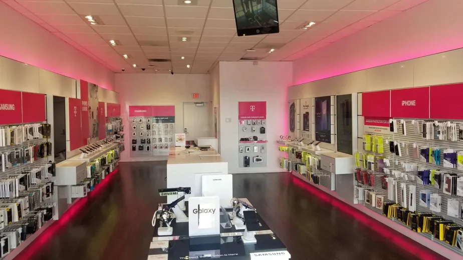 Interior photo of T-Mobile Store at Division Center, Portland, OR