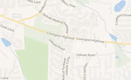 map of 6651 B Covington Hwy Lithonia, GA 30058