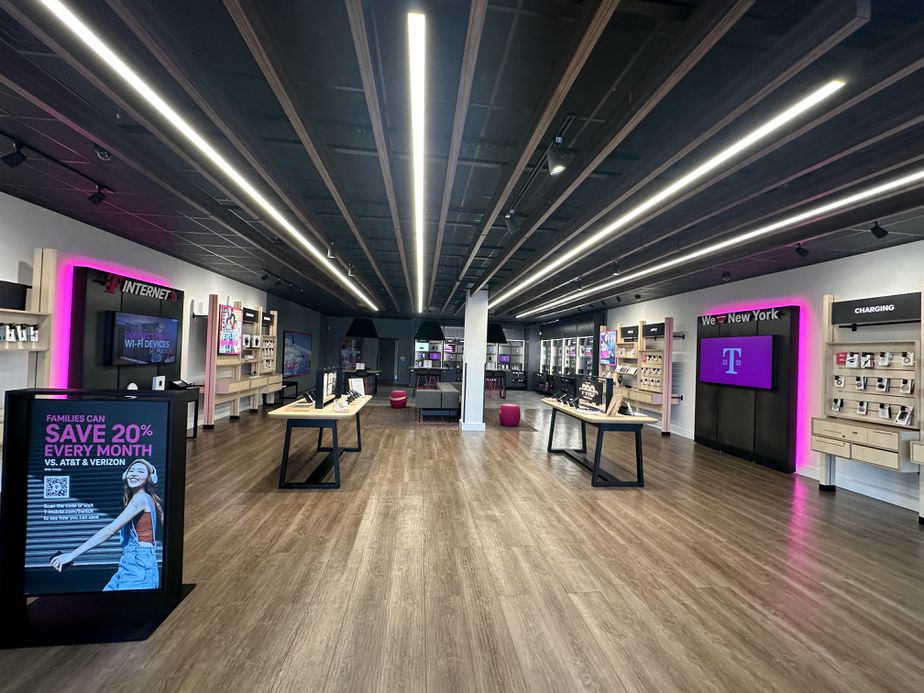 Interior photo of T-Mobile Store at Grand Ave & High School Dr, North Baldwin, NY