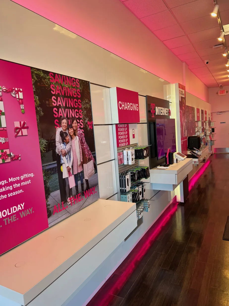 Interior photo of T-Mobile Store at Woodbury Village, Woodbury, MN