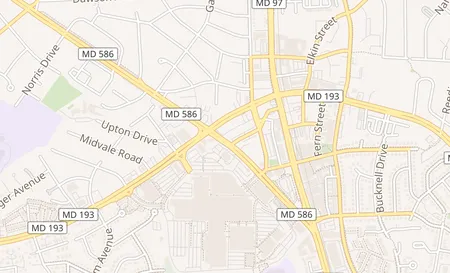 map of 2579 Ennalls Ave Wheaton, MD 20902