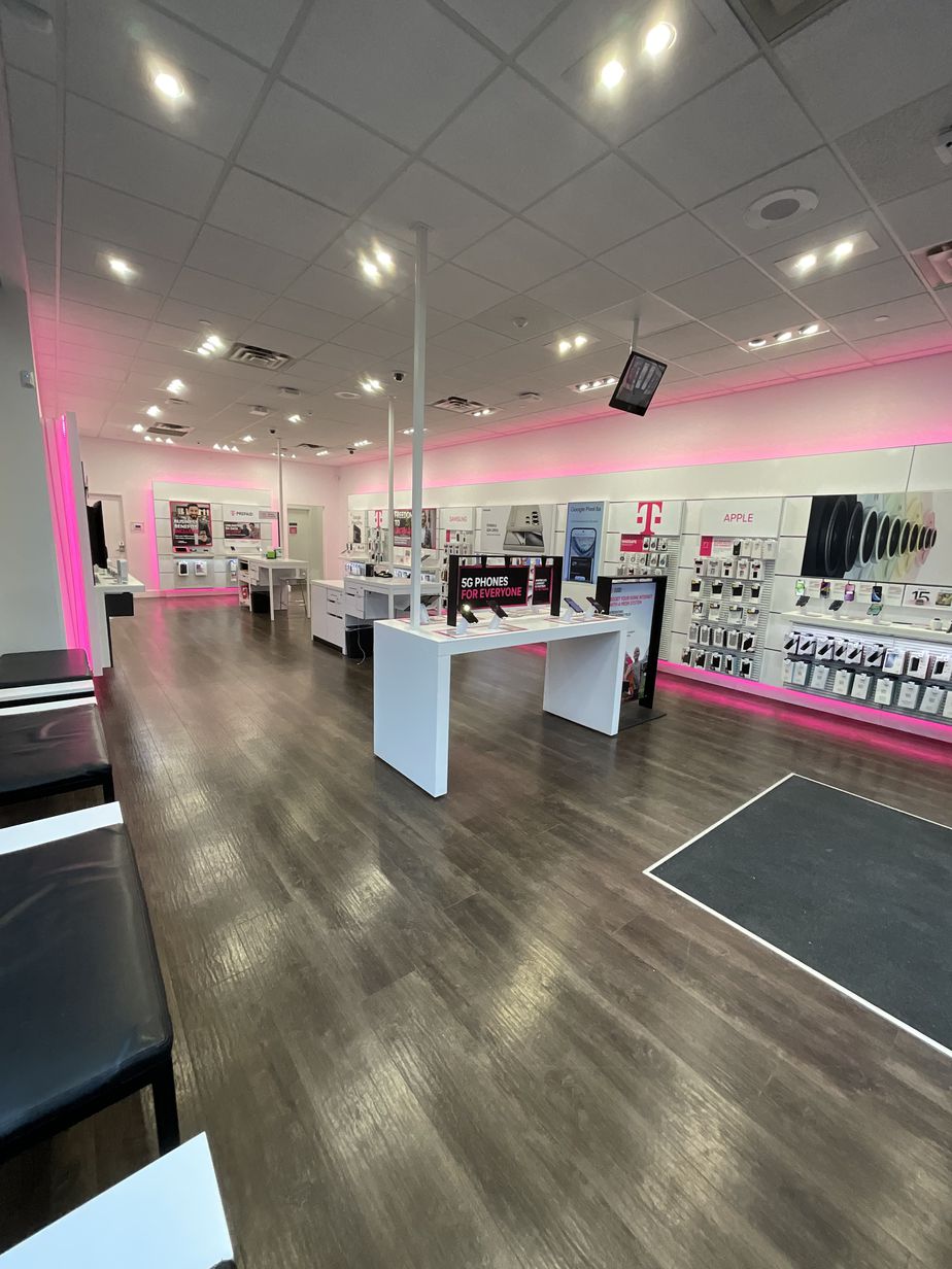 Interior photo of T-Mobile Store at Uptown Row, Minneapolis, MN