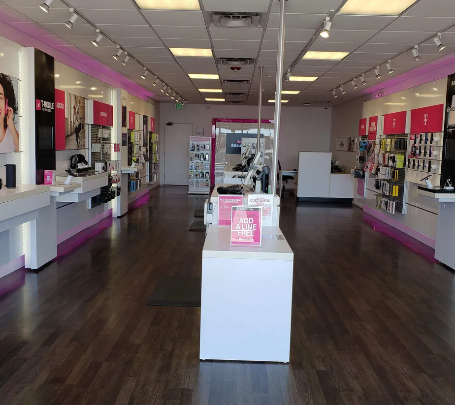 Interior photo of T-Mobile Store at Wadsworth & Jewell 2, Lakewood, CO