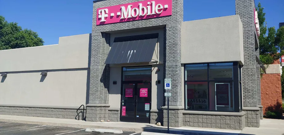 Exterior photo of T-Mobile store at Camden Blvd & Center Valley Dr, Fountain, CO