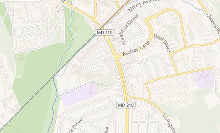 map of 5225 Indian Head Hwy E1 Oxon Hill, MD 20745