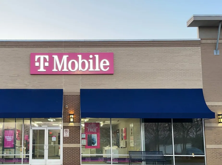 Exterior photo of T-Mobile store at Bayfield Pkwy & Ashdale Ct, Concord, NC