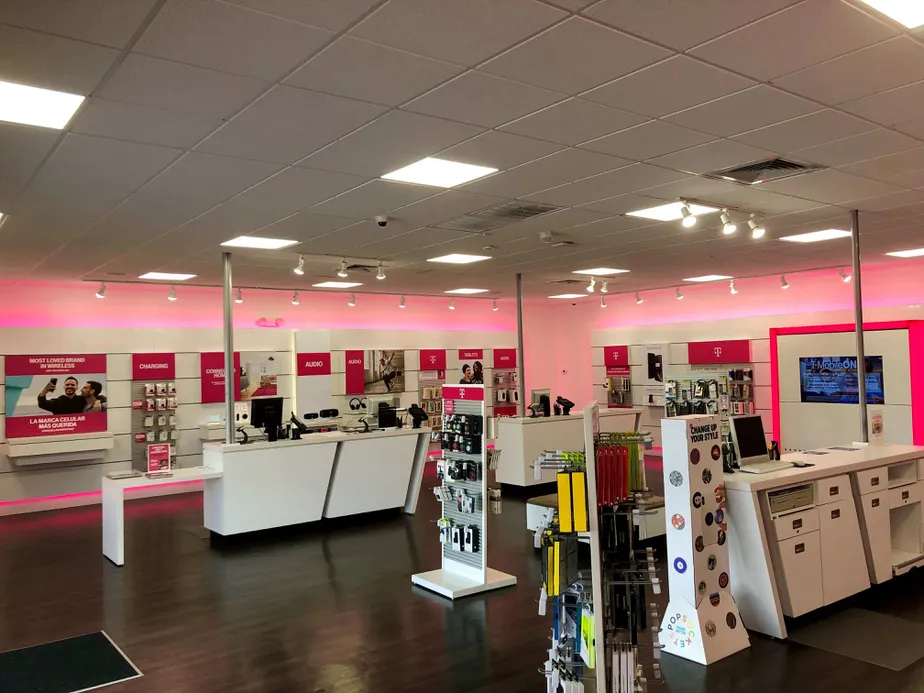 Interior photo of T-Mobile Store at N Florida & E Waters Ave, Tampa, FL