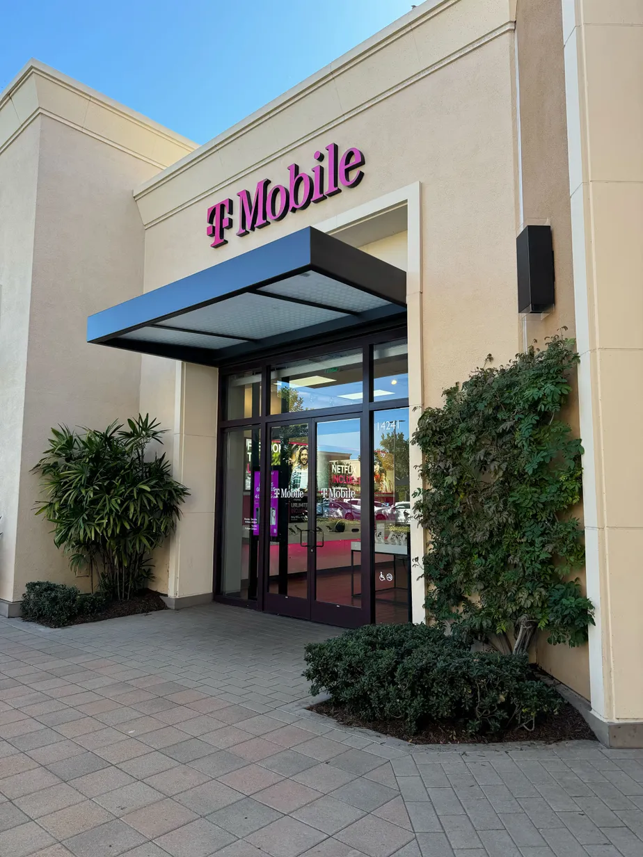 Exterior photo of T-Mobile Store at Jeffrey & Roosevelt, Irvine, CA 