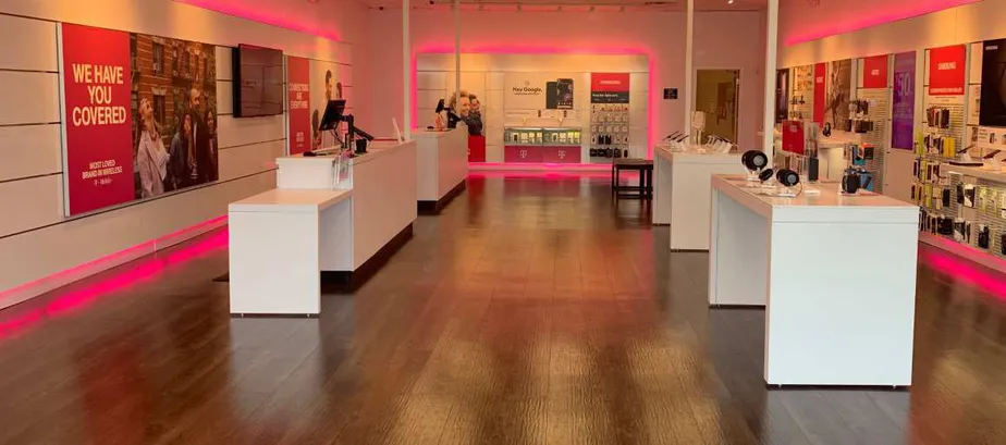  Interior photo of T-Mobile Store at Civic Center Dr & I-95, Augusta, ME 
