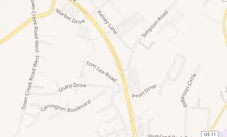 map of 830 Highway 321 North Suite 300 Lenoir City, TN 37771