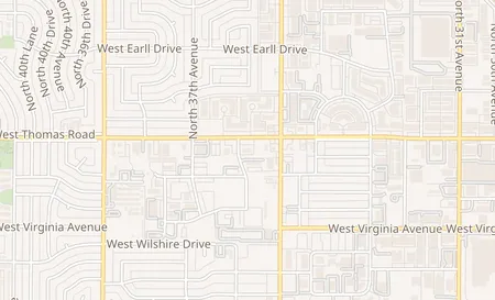 map of 3549 W Thomas Rd #101 Phoenix, AZ 85019