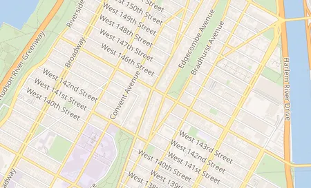 map of 356 W.145th St. New York, NY 10039