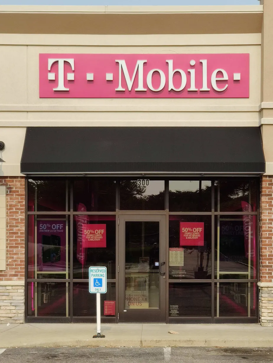 Exterior photo of T-Mobile store at Sr 933 N & Cleveland, South Bend, IN