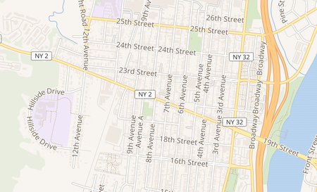 map of 717 19Th Street Watervliet, NY 12189