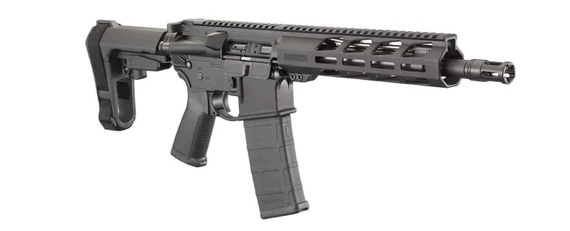 Ruger AR-556 Pistol .223/5.56 Semi-Automatic 30rd 10.5" w/ SB Tactical Stabilizing Brace 8570 - Ruger