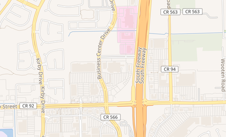 map of 2869 S Richey St Houston, TX 77017