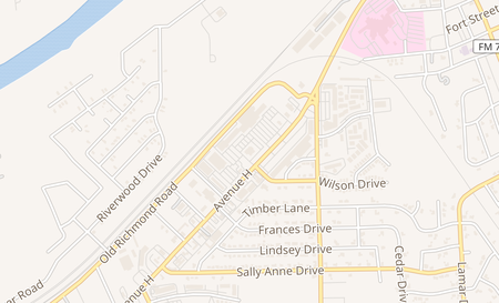 map of 5115 Avenue H 201 Rosenberg, TX 77471