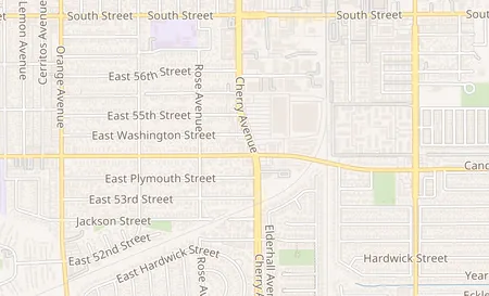 map of 5403 Cherry Ave Long Beach, CA 90805