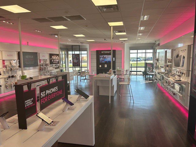 Interior photo of T-Mobile Store at E 53rd St & Elmore Ave, Davenport, IA