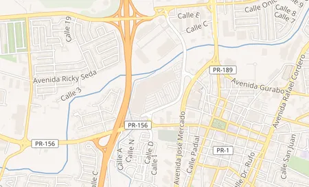 map of 400 Calle Betances STE 11 Las Catalinas Mall Caguas, PR 00725