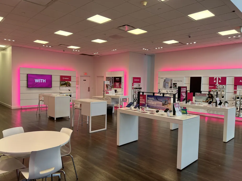 Interior photo of T-Mobile Store at Downtown Summerlin, Las Vegas, NV