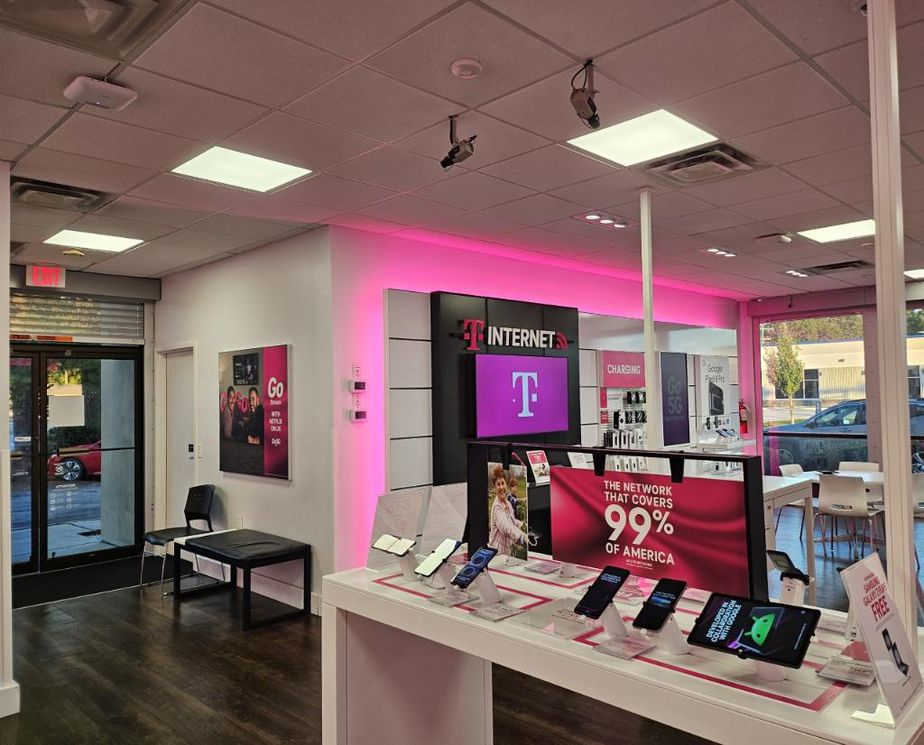 Interior photo of T-Mobile Store at Western Blvd & Commerce Rd, Jacksonville, NC