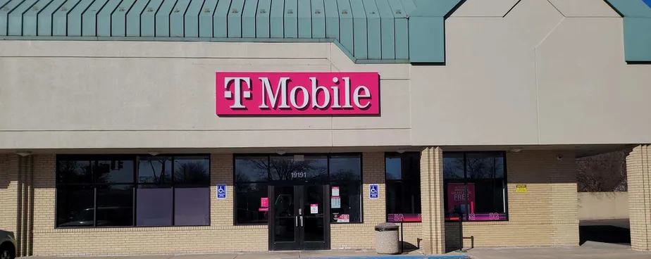 Exterior photo of T-Mobile Store at Telegraph & 7 Mile Rd, Detroit, MI