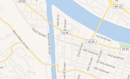 map of 316 B St 101 Saint Albans, WV 25177