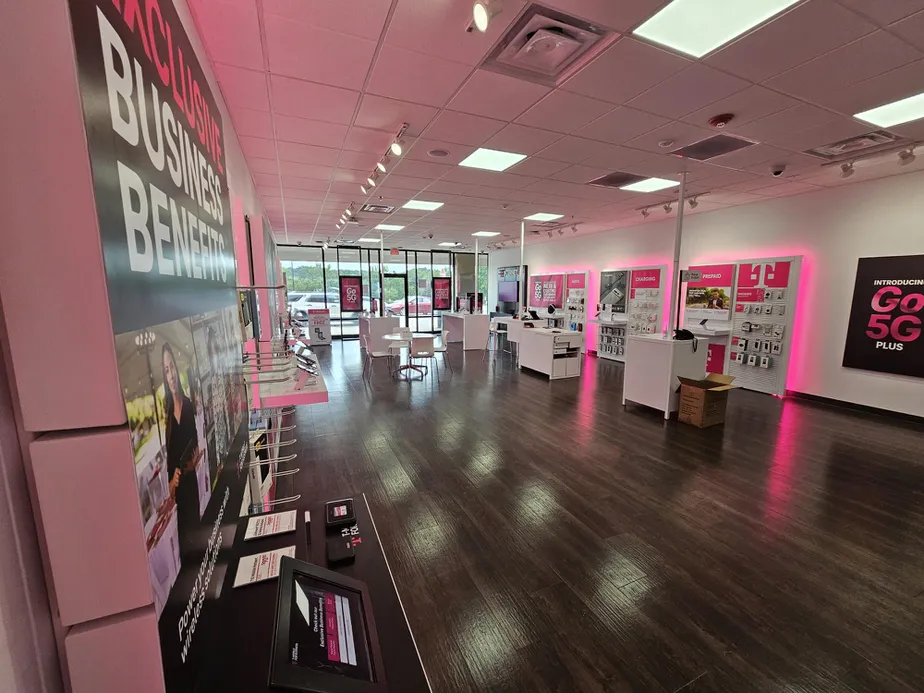 Interior photo of T-Mobile Store at Eureka Twn Ctr Dr & W 5th St, Eureka, MO