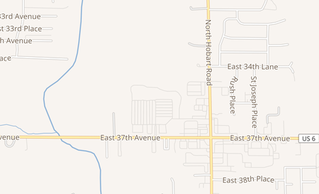 map of 7788 E Ridge Rd Hobart, IN 46342