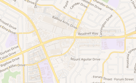 map of 2368 Roll Drive Suite 104 San Diego, CA 92154