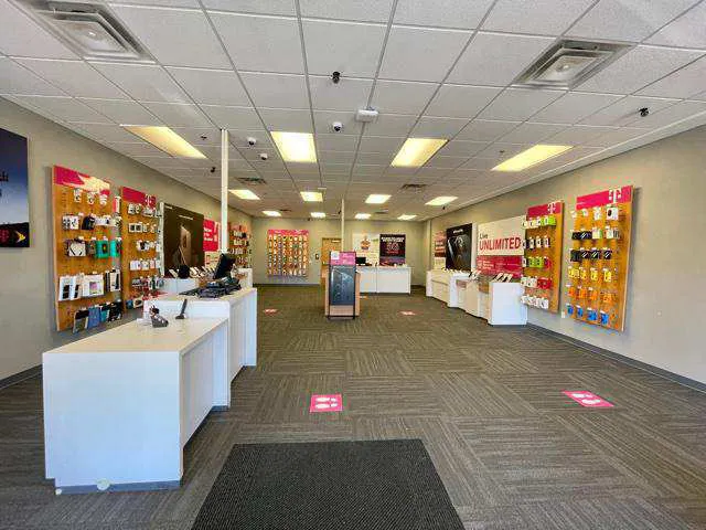 Interior photo of T-Mobile Store at Washington Pike & Collier Town Square Dr, Bridgeville, PA