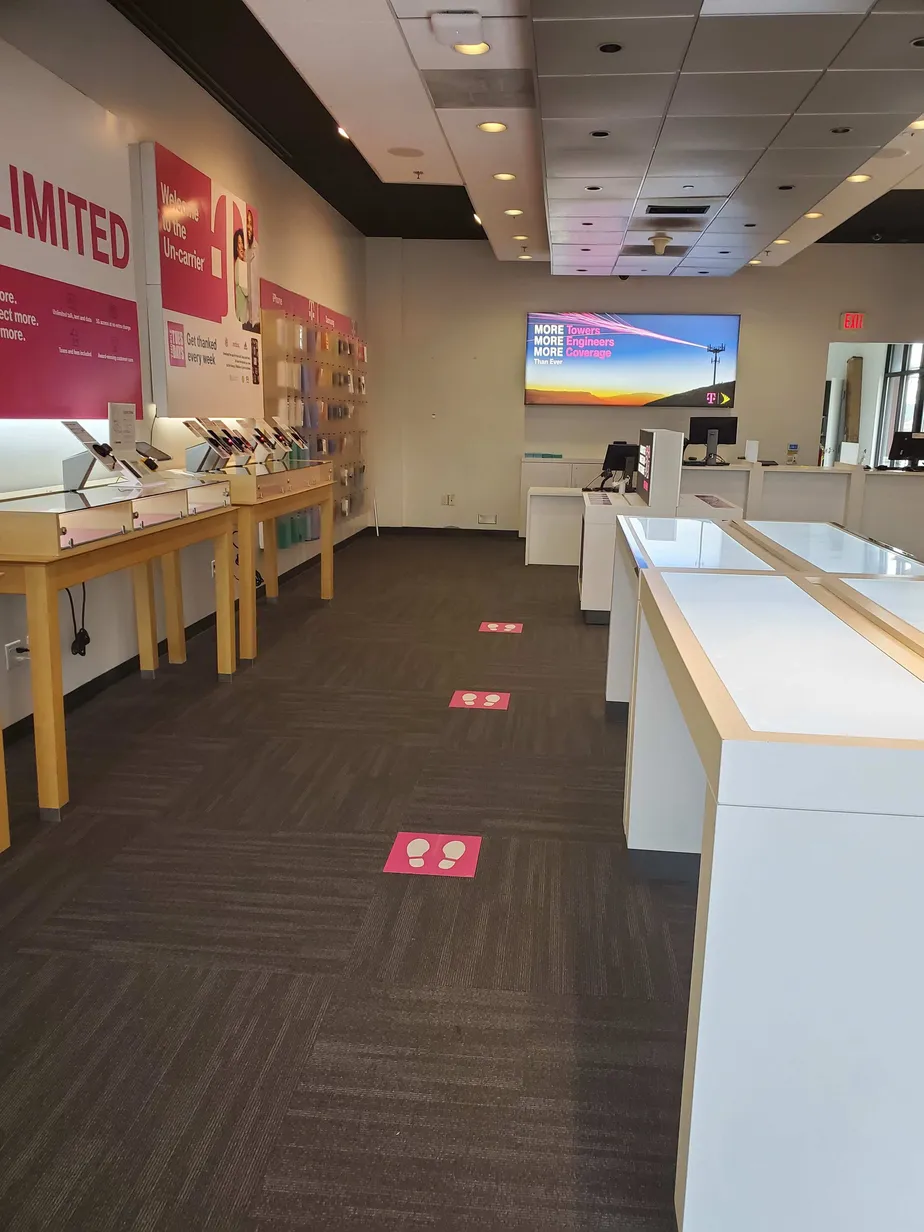 Interior photo of T-Mobile Store at S 108th St & W Dakota St, West Allis, WI
