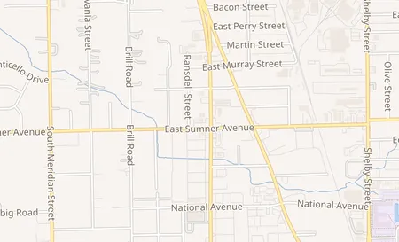 map of 444 E.Sumner Ave Indianapolis, IN 46227